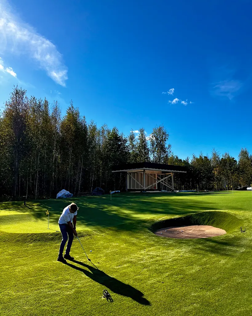 Pihagolf referenssi greeni
