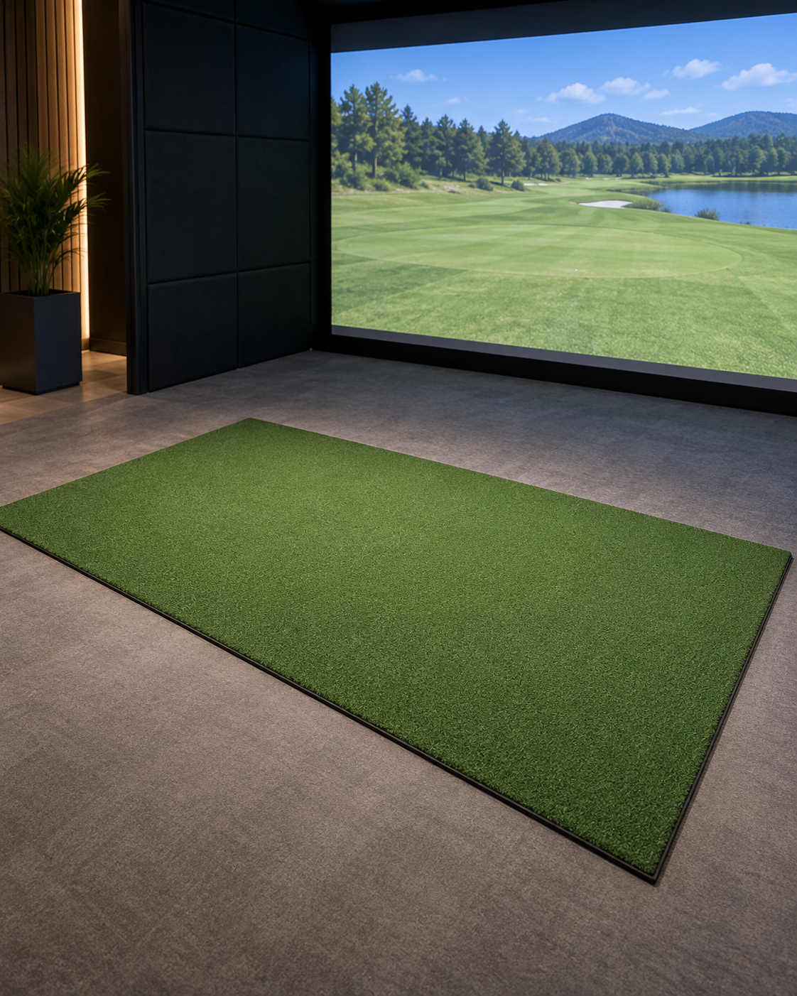 Pihagolf Lyöntimatto Pro Nylon 150 × 320 cm golf-simulaattoriin