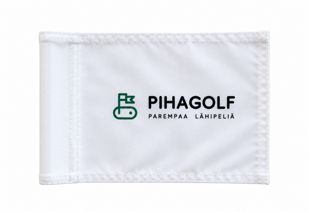 Pihagolf-lippu 15 × 22 cm
