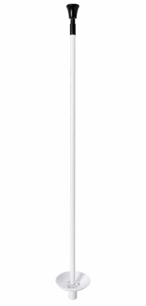 Pihagolf-lipputanko pallonnostimella 80 cm
