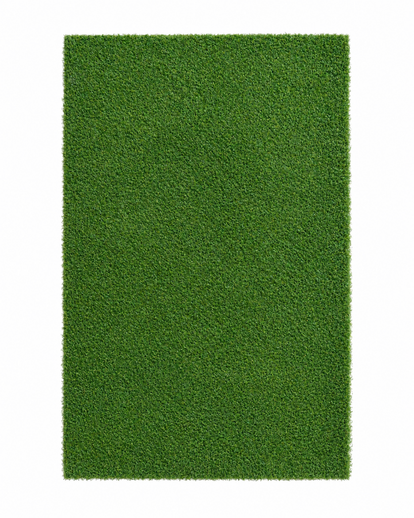Chippimatto 50 × 80 cm 12 mm väylänukalla suoraan ylhäältä kuvattuna