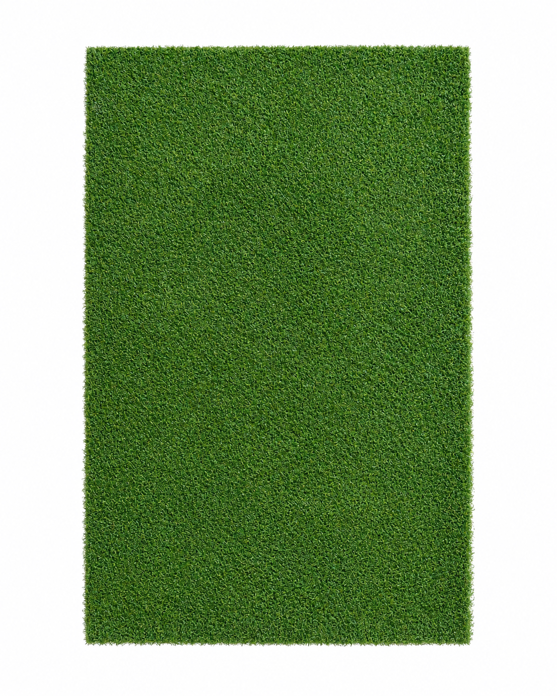 Chippimatto 50 × 80 cm 12 mm väylänukalla suoraan ylhäältä kuvattuna